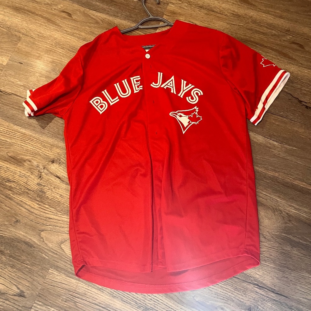 Blue Jays Martin (Number 55) Short Sleeve Jersey